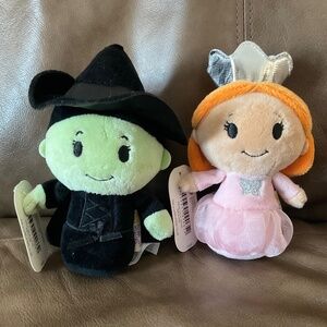 👑 Hallmark Itty Bittys - Glinda & Wicked Witch *LIMITED EDITION (UK tags)